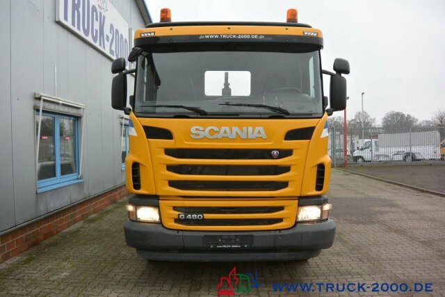 Hákový nosič kontejnerů Scania G 480 8x4 24 T Retarder Deutscher LKW: obrázek 15