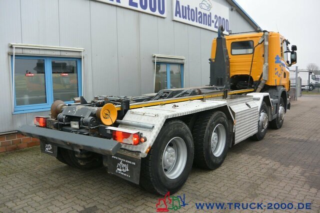 Hákový nosič kontejnerů Scania G 480 8x4 24 T Retarder Deutscher LKW: obrázek 12