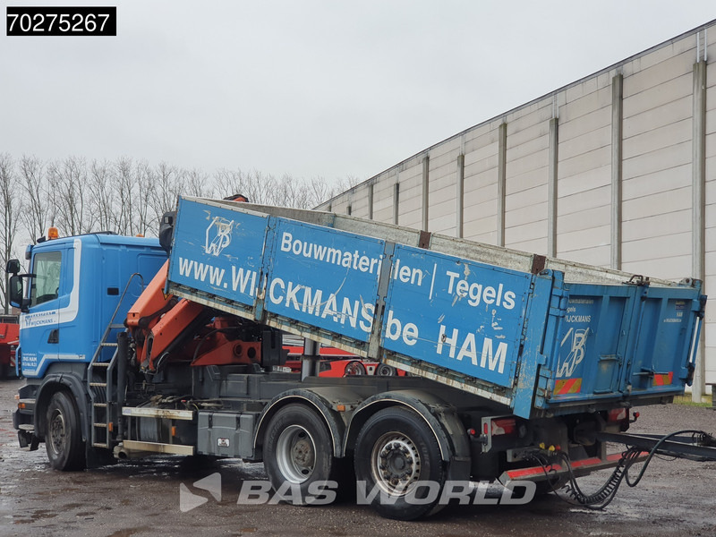 Nákladní automobil valníkový/ Plošinový, Auto s hydraulickou rukou Scania R440 6X2 Palfinger PK16001 Kran Crane Lift+Lenkachse Euro 5: obrázek 11