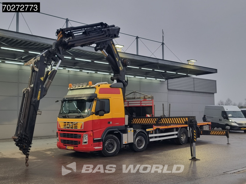 Nákladní automobil valníkový/ Plošinový, Auto s hydraulickou rukou Volvo FM 440 8X2 NL-Truck Palfinger PK74002 Kran + Jib + Winch Lift+Lenkachse Euro 5: obrázek 9