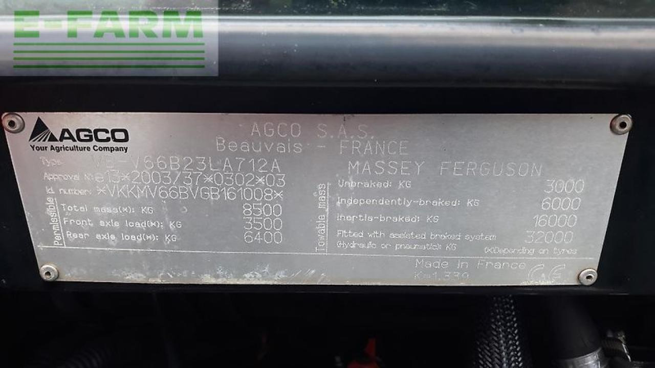 Traktor Massey Ferguson 5713 sl: obrázek 39