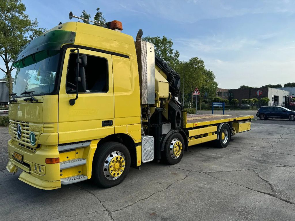 Nákladní automobil valníkový/ Plošinový, Auto s hydraulickou rukou Mercedes-Benz Actros 6X2 PALFINGER + FLY JIB + REMOTE CONTROL: obrázek 14