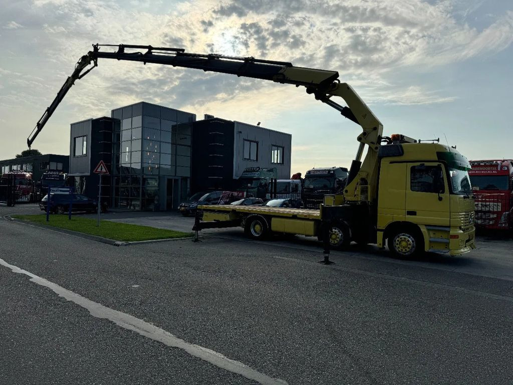 Nákladní automobil valníkový/ Plošinový, Auto s hydraulickou rukou Mercedes-Benz Actros 6X2 PALFINGER + FLY JIB + REMOTE CONTROL: obrázek 6