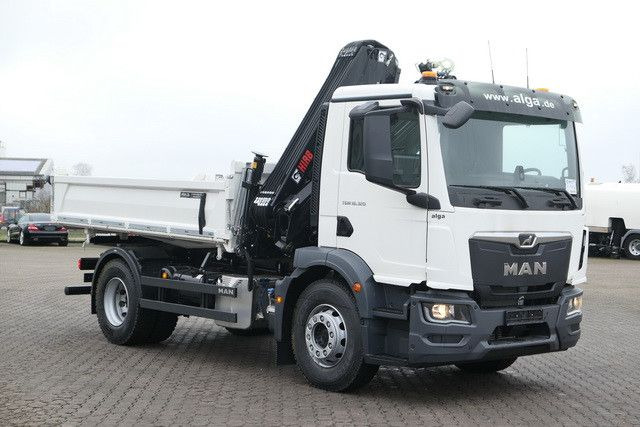 Sklápěč, Auto s hydraulickou rukou MAN 18.320 TGM BB 4x2, Hiab X-Hiduo 138BS-3, Funk: obrázek 8