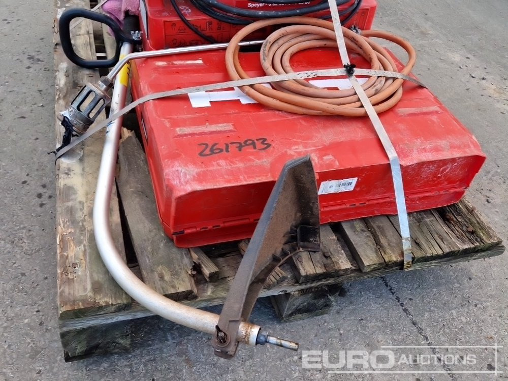 Stavební zařízení Pallet of Various Electric Tools, Wall Steamer, Petrol Strimmer: obrázek 8