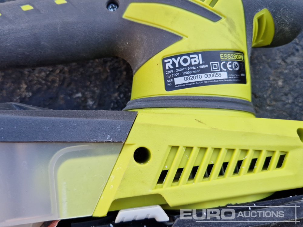 Stavební zařízení Einhell Eibhell Sander 230Volt 100W, Ryobi Sander 230Volt 280W / Lijadora Eléctrica: obrázek 8