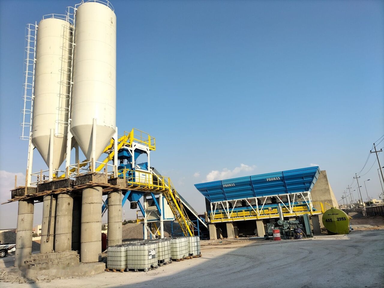 Betonárna Promax Compact Concrete Batching Plant C120-TWN-LINE (120m3/h): obrázek 10