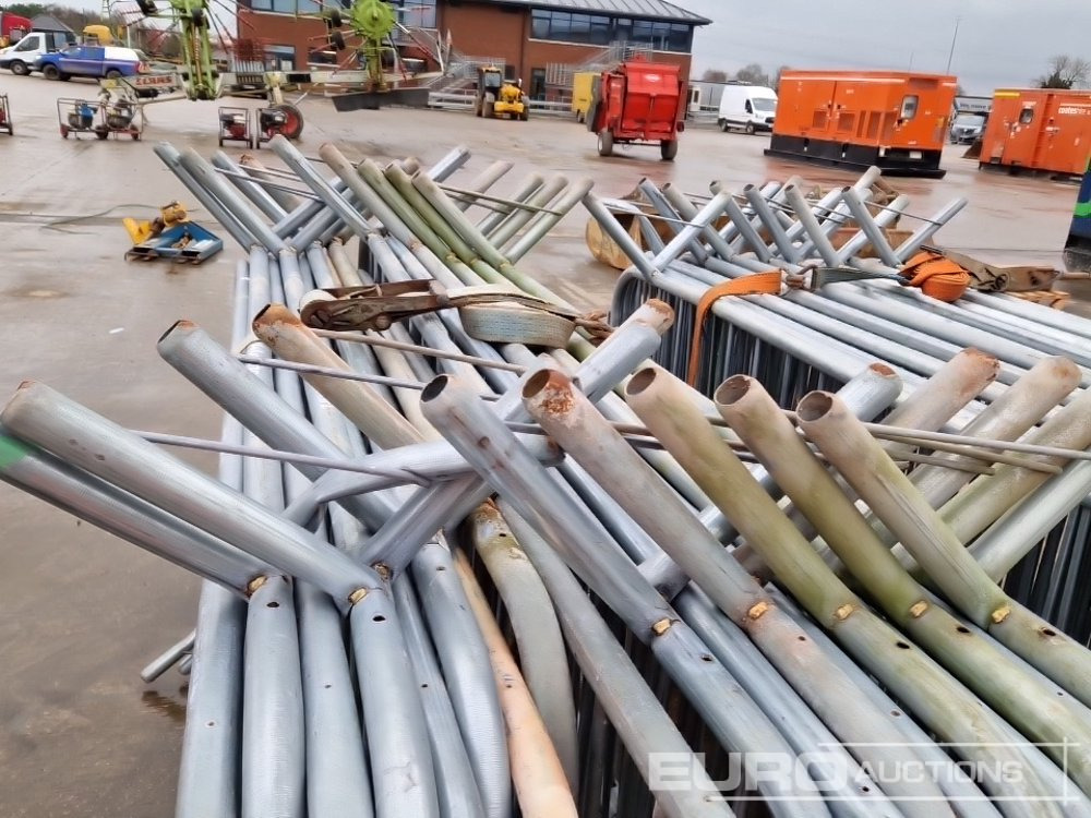 Stavební zařízení Bundle of Metal Pedestrian Safety Barriers (2 of): obrázek 10