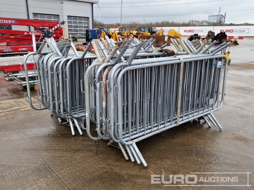 Stavební zařízení Bundle of Metal Pedestrian Safety Barriers (2 of): obrázek 7