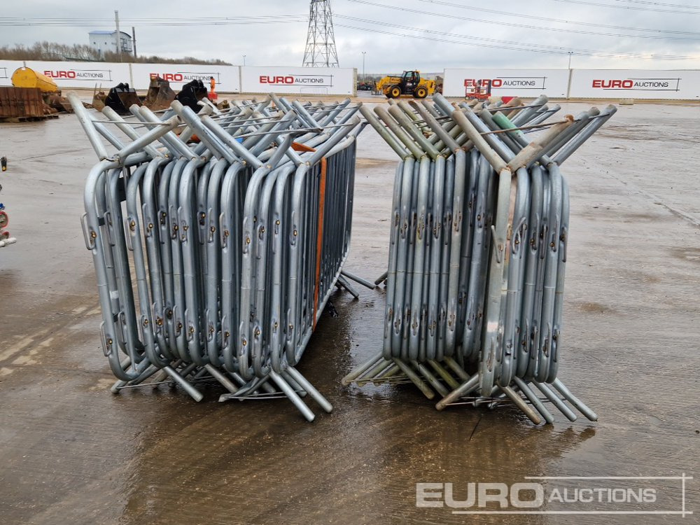 Stavební zařízení Bundle of Metal Pedestrian Safety Barriers (2 of): obrázek 6