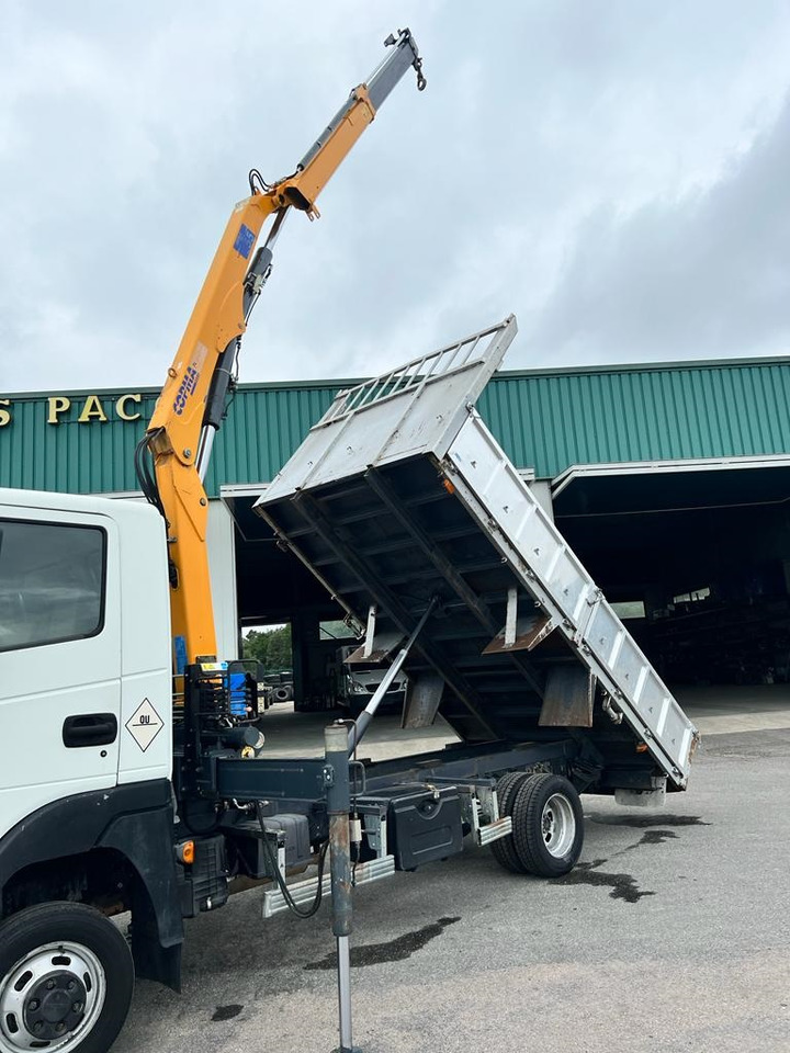 Sklápěč, Auto s hydraulickou rukou NISSAN CON GRUA Y CAJA DE ALUMINIO BASCULANTE: obrázek 8